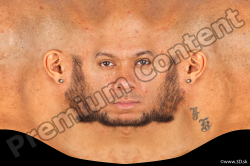 Male head texture